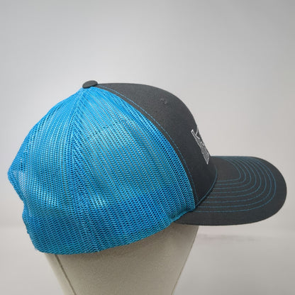 Richardson Trucker Hat Gray Blue One Size Snapback Integra DeLamar Idaho Mining