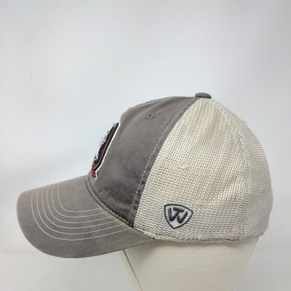 Florida State Seminoles Fitted Mesh Back Hat Gray Embroidered Logo