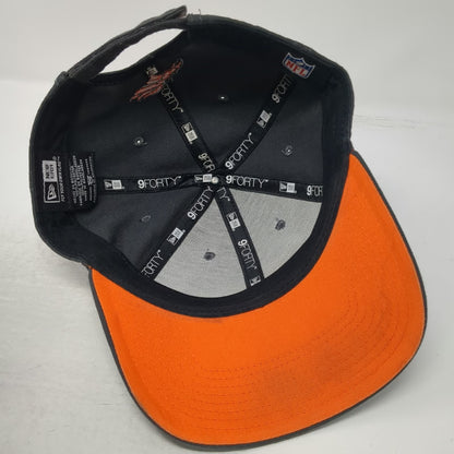 Denver Broncos NFL New Era Gray Orange One Size Cap Strapback Curved Brim