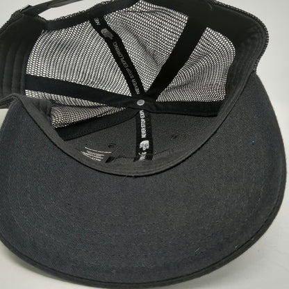 The North Face Trucker Hat Black One Size Snapback Mesh Desert Patch Mesa