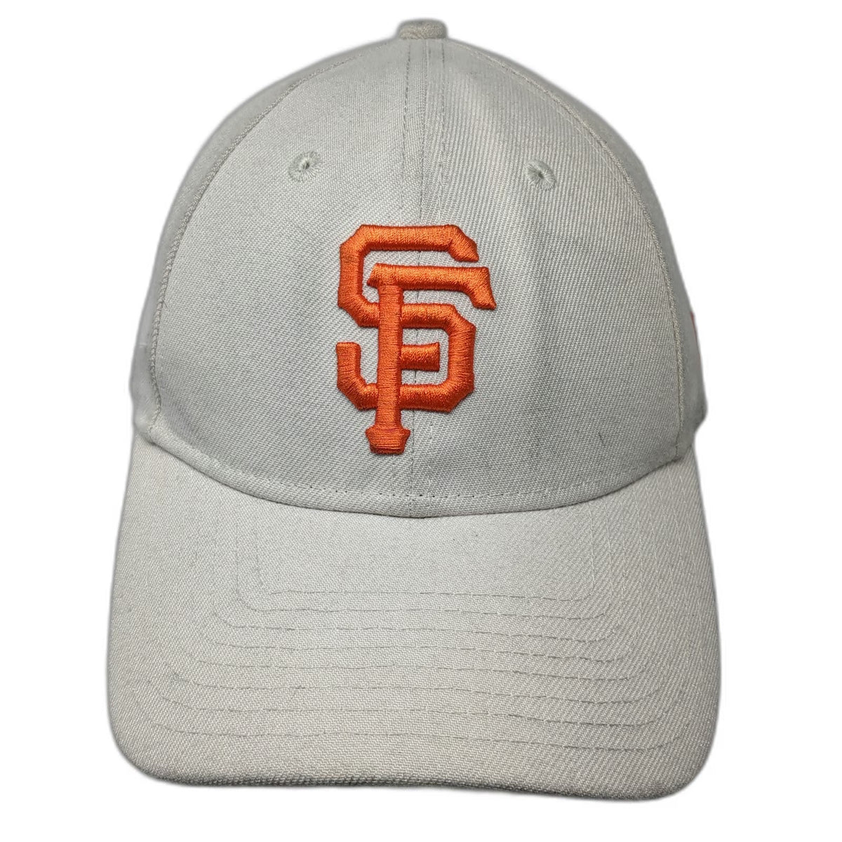 New Era MLB San Francisco Giants Baseball Cap Beige Orange One Size Strapback SF