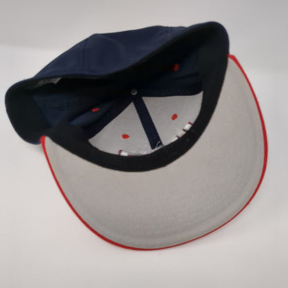 LABC USA Fitted Hat Multi Medium Embroidered Colorblock The Game