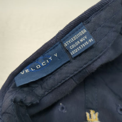 Velocity US Naval Academy Annapolis Blue Baseball Cap Hat OS Slideback Seal