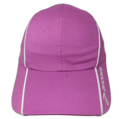 Brooks Pink Baseball Cap One Size Running Hat Mesh Side Panels Performance Fit