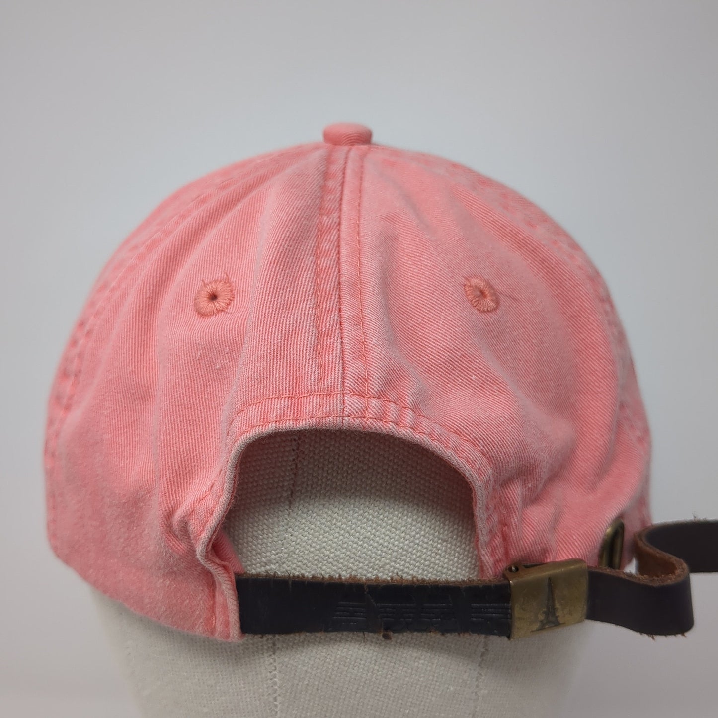 ESU Sorority Life Slideback Baseball Cap Pink One Size Adjustable 6 Panel Adams