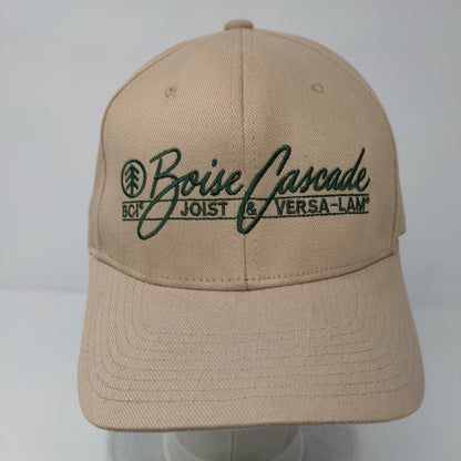 Boise Cascade BCI Joist & Versa-Lam Fitted Hat Tan L/XL Flexfit Yupoong