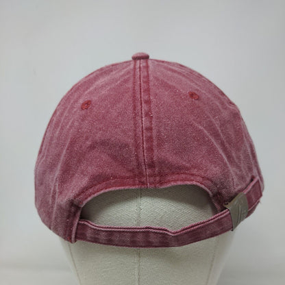 Portland Mountain Slideback Hat Red OSFA Adjustable HG 6 Panel