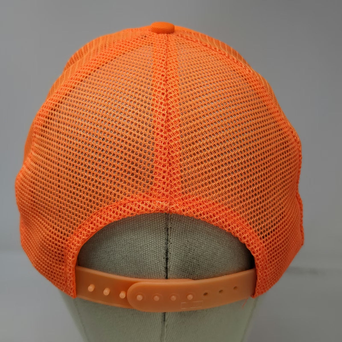 Otto Cap Trucker Hat Orange One Size Mancos Colorado Elk Mesh Snapback Foam