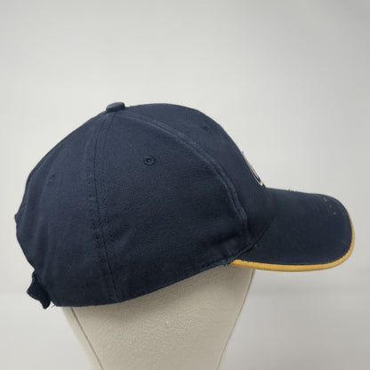 Miller Lite Strapback Baseball Cap Blue One Size Adjustable Embroidered 6 Panel