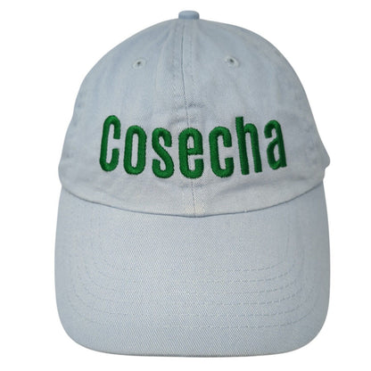 Cosecha Slideback Hat Blue One Size Adjustable Embroidered 6 Panel