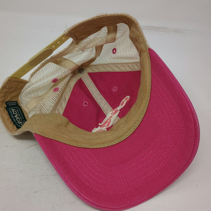 Legacy Pink Trucker Hat One Size Hanalei Hawaii Islands Mesh Snapback Adjustable