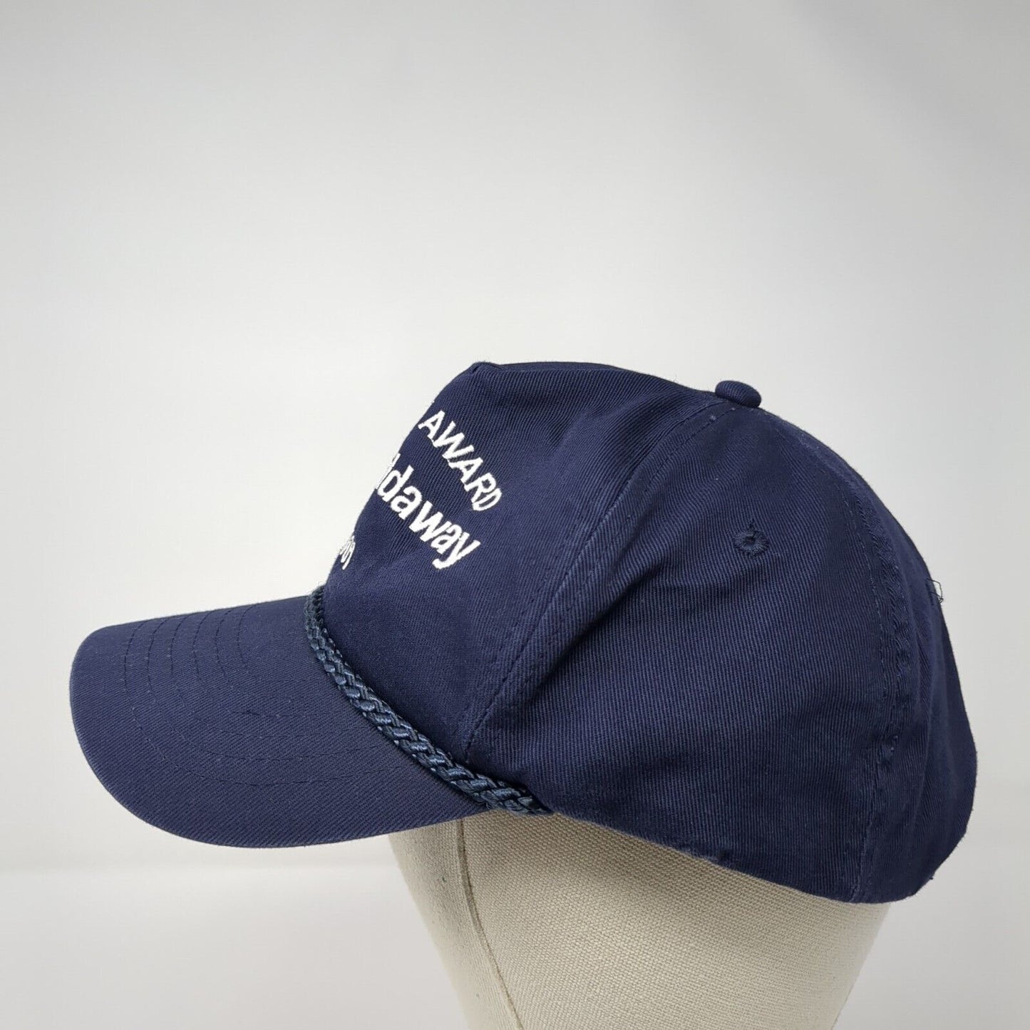Safety Award USF Reddaway 2001 Snapback Rope Hat Blue One Size KC