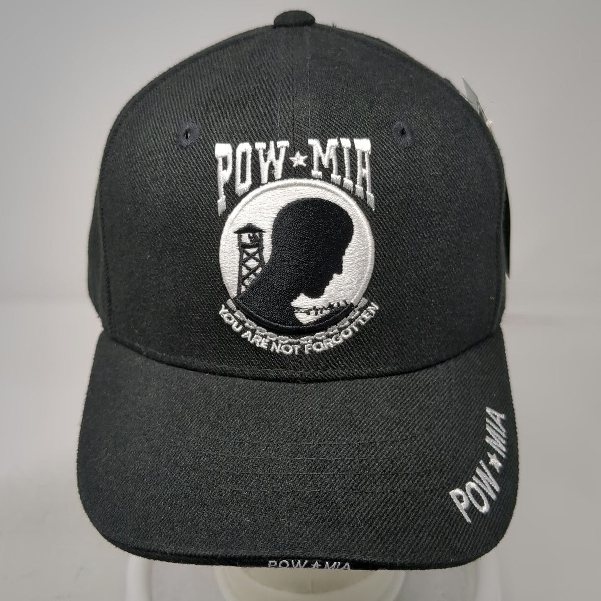 Rapid Dominance Baseball Cap Black One Size Strapback POW MIA Embroidered Hat
