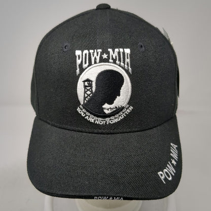 Rapid Dominance Baseball Cap Black One Size Strapback POW MIA Embroidered Hat