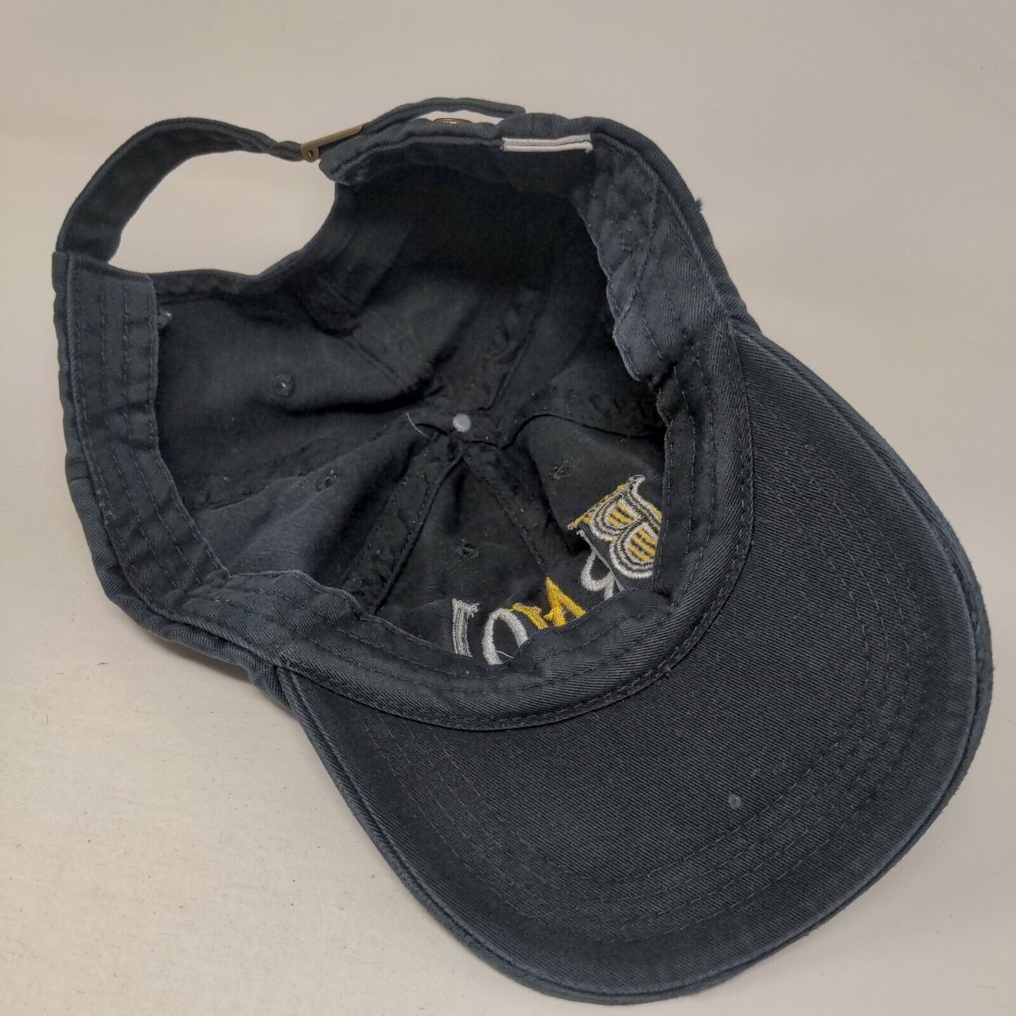 Bravo Cucina Italiana Slideback Hat Black One Size Embroidered 6 Panel