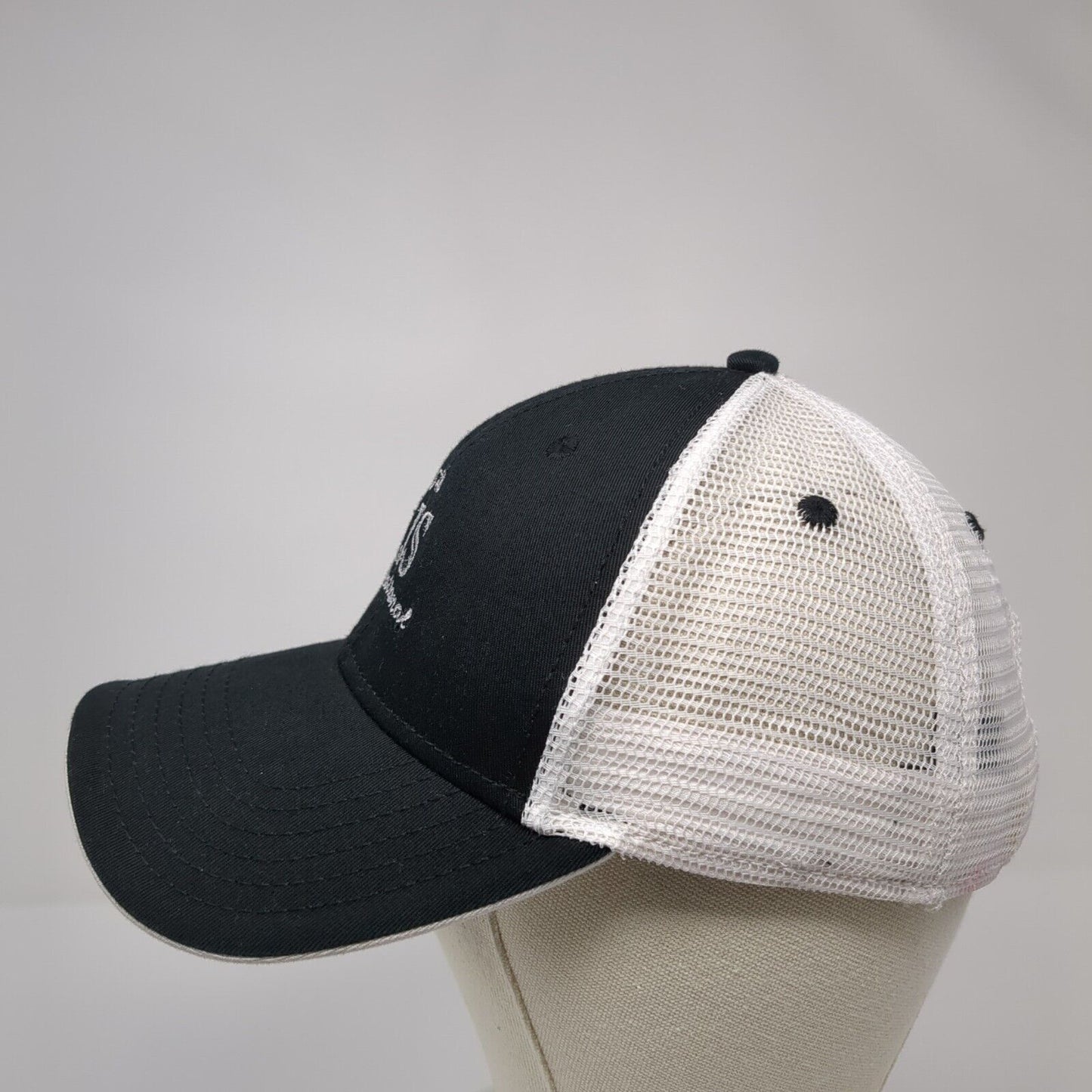 25th RJS Invitational Strapback Trucker Hat Black One Size Mesh Back