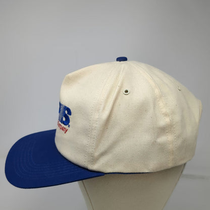K-Products 5 Panel White Blue One Size Snapback Embroidered RPS Company Hat