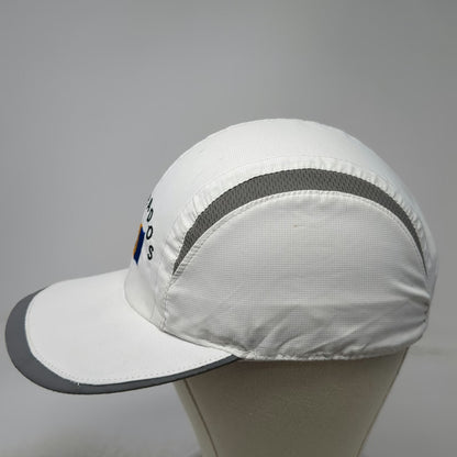 Baseball Cap White One Size Barbados Flag Performance Mesh Strapback Hat Trident