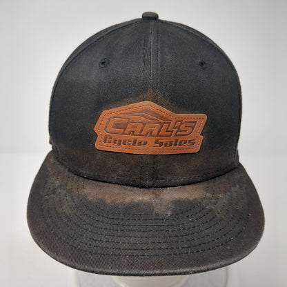 Carl's Cycle Sales Snapback Hat Black One Size Adjustable Patch 9Fifty New Era