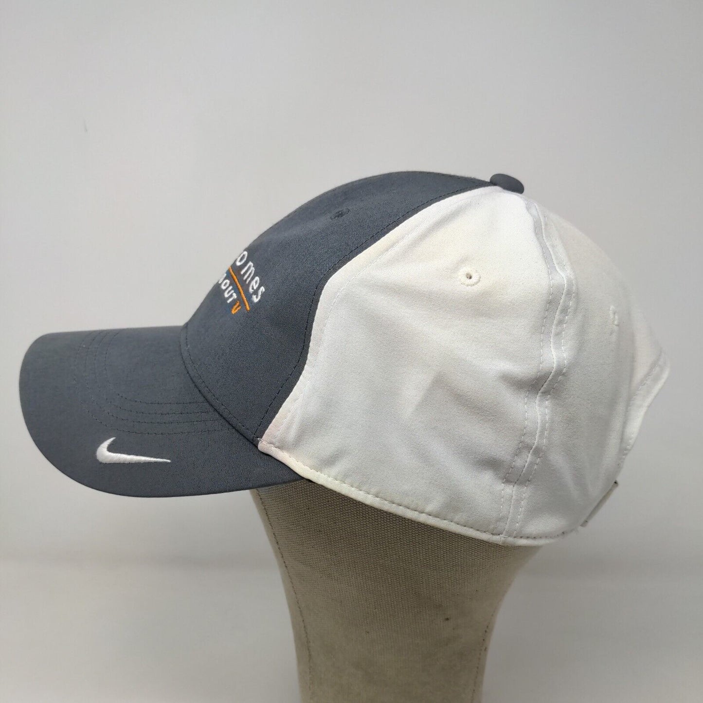 Nike Legacy91 Dri Fit Men's Strapback Hat Gray OSFM Embroidered True Homes Logo