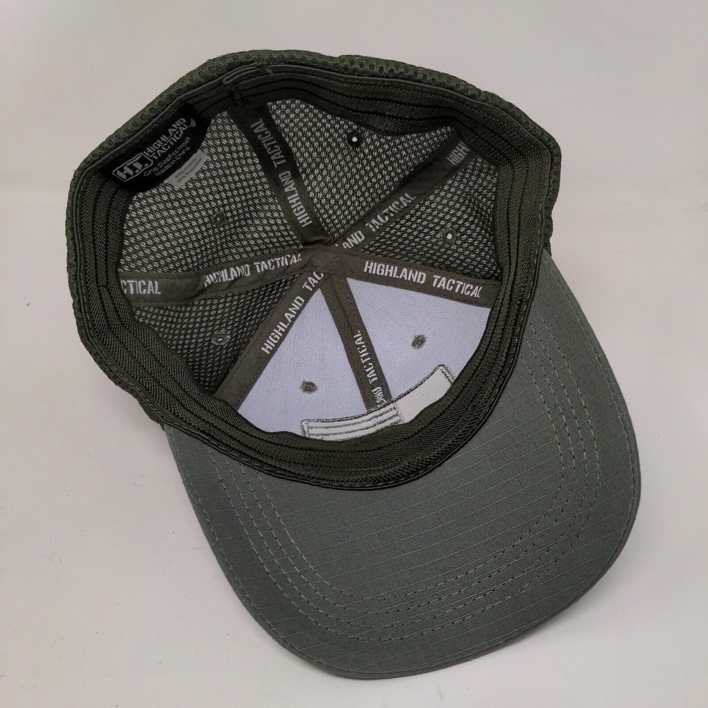 American Flag Mesh Back Fitted Hat Multicolor OSFM Highland Tactical