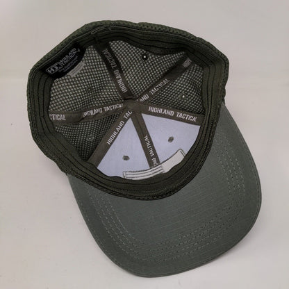 American Flag Mesh Back Fitted Hat Multicolor OSFM Highland Tactical