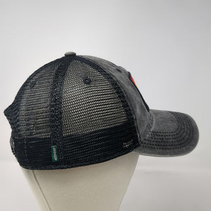 Legacy Trucker Hat Gray One Size Maine Sunset Mountain Mesh Snapback Adjustable