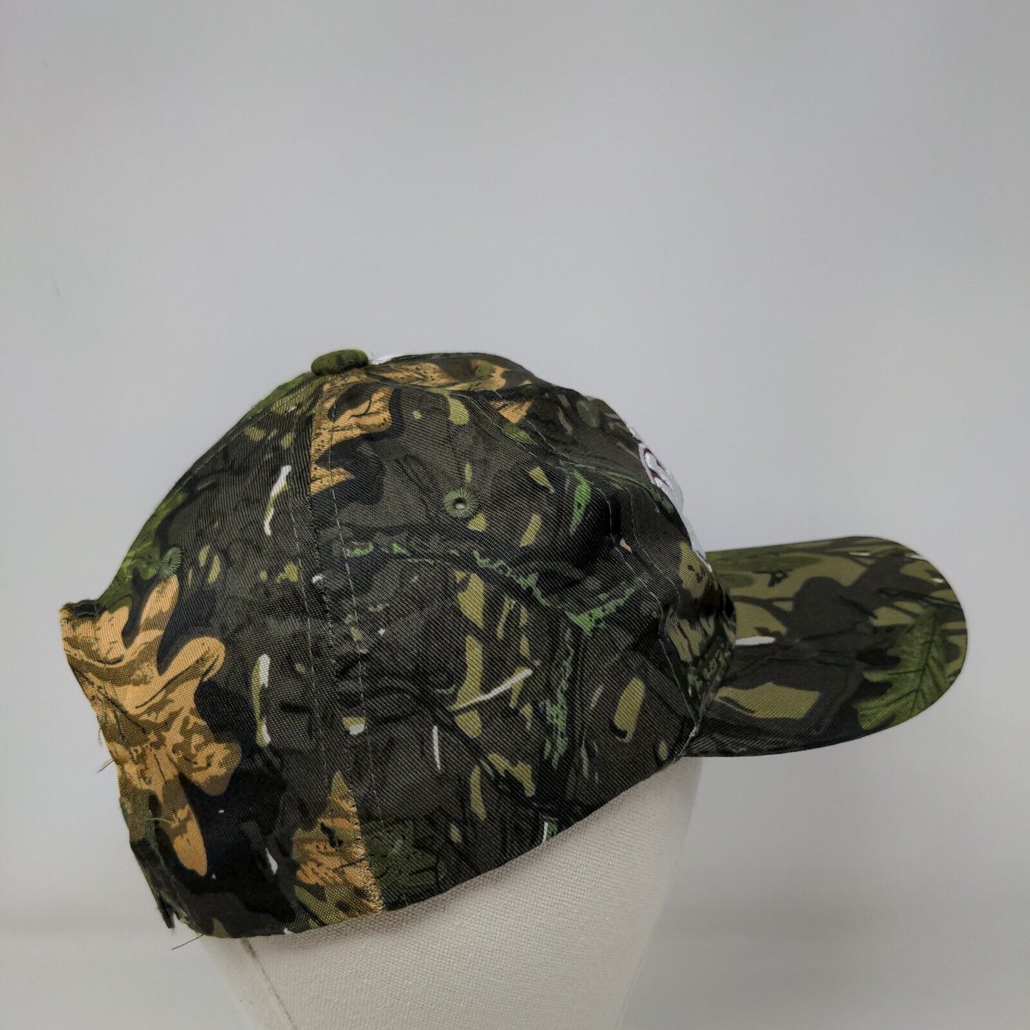 Alabama AL Strapback Hat Camouflage One Size Adjustable Embroidered Patriotic
