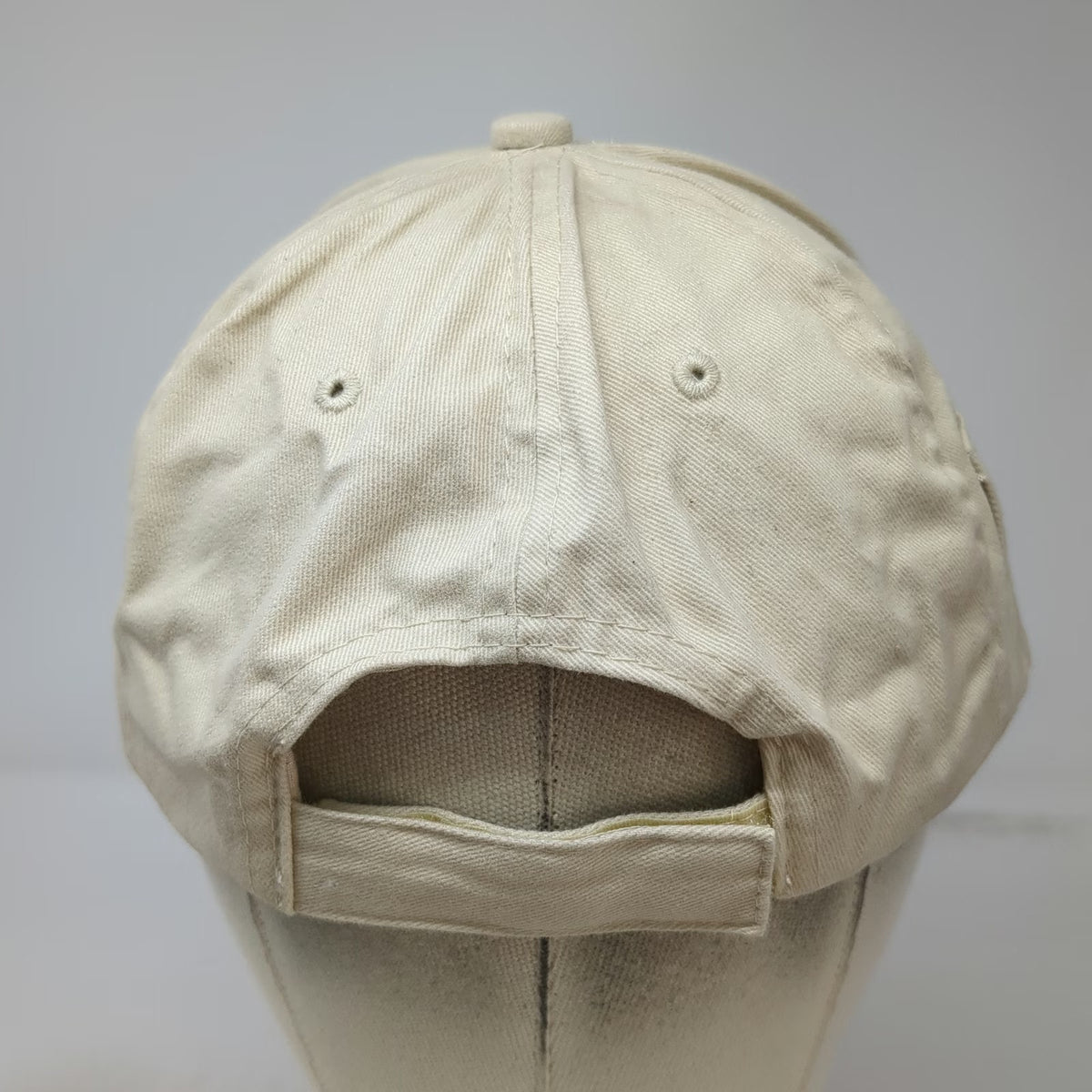 BD&A Baseball Cap Beige OSFM Home Depot Contractor Services Strapback Hat Logo
