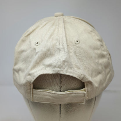 BD&A Baseball Cap Beige OSFM Home Depot Contractor Services Strapback Hat Logo