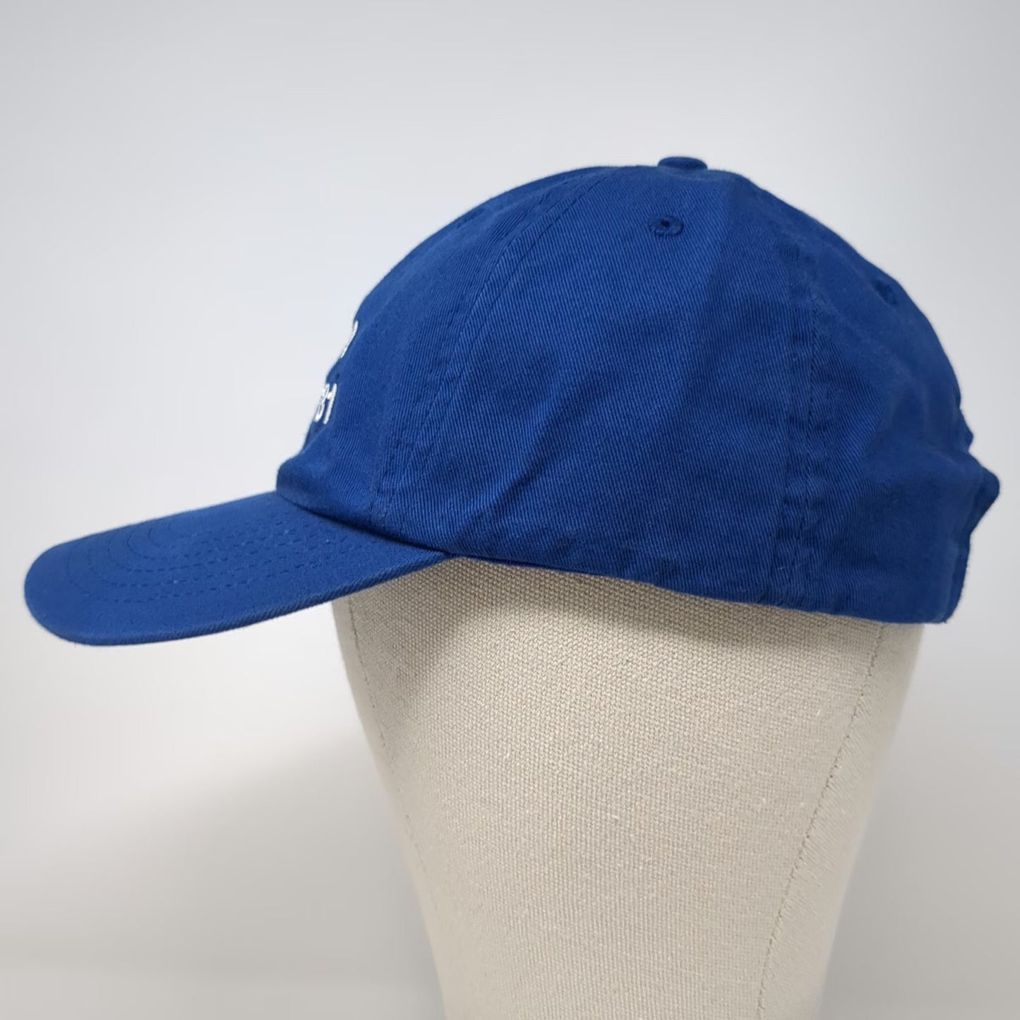 Baseball Cap Blue One Size FWM Est 1931 Embroidered Slideback Cotton hat Strap