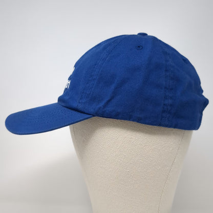 Baseball Cap Blue One Size FWM Est 1931 Embroidered Slideback Cotton hat Strap