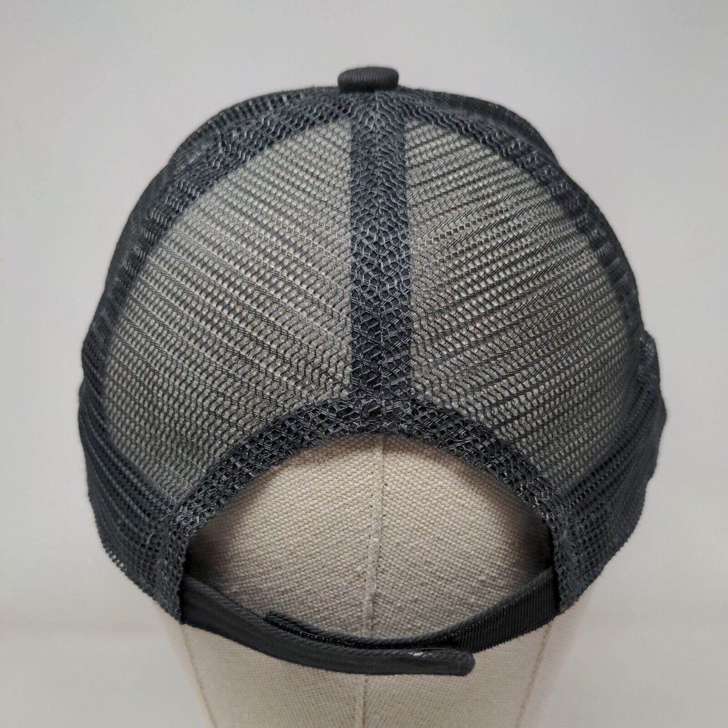 Sweeties Ice Cream Mini Doughnuts Strapback Trucker Hat Gray One Size Mesh Back