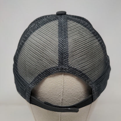 Sweeties Ice Cream Mini Doughnuts Strapback Trucker Hat Gray One Size Mesh Back