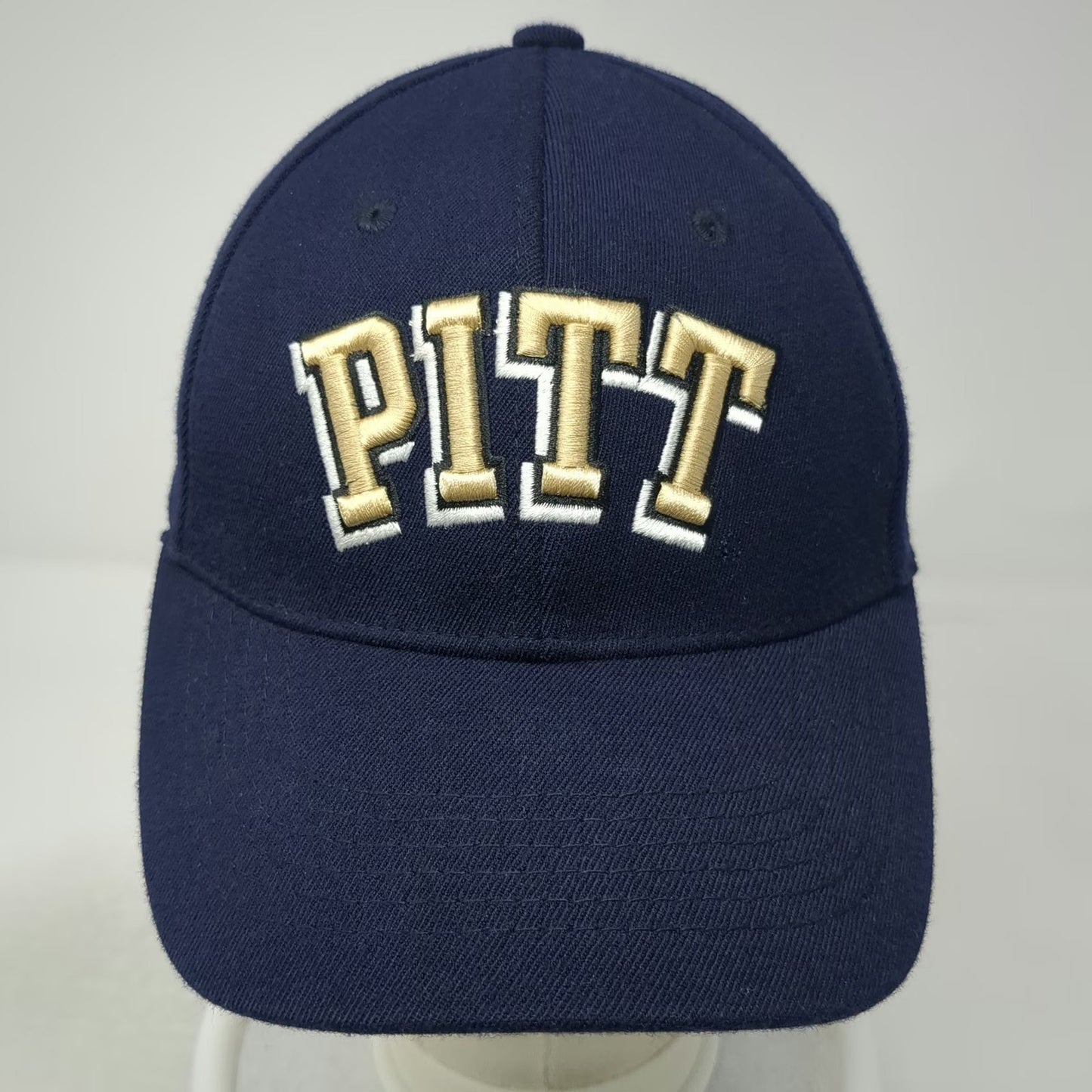 Top of the World Pittsburgh Panthers NCAA Cap Blue M Stretch Fit One-Fit Hat