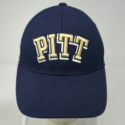 Top of the World Pittsburgh Panthers NCAA Cap Blue M Stretch Fit One-Fit Hat