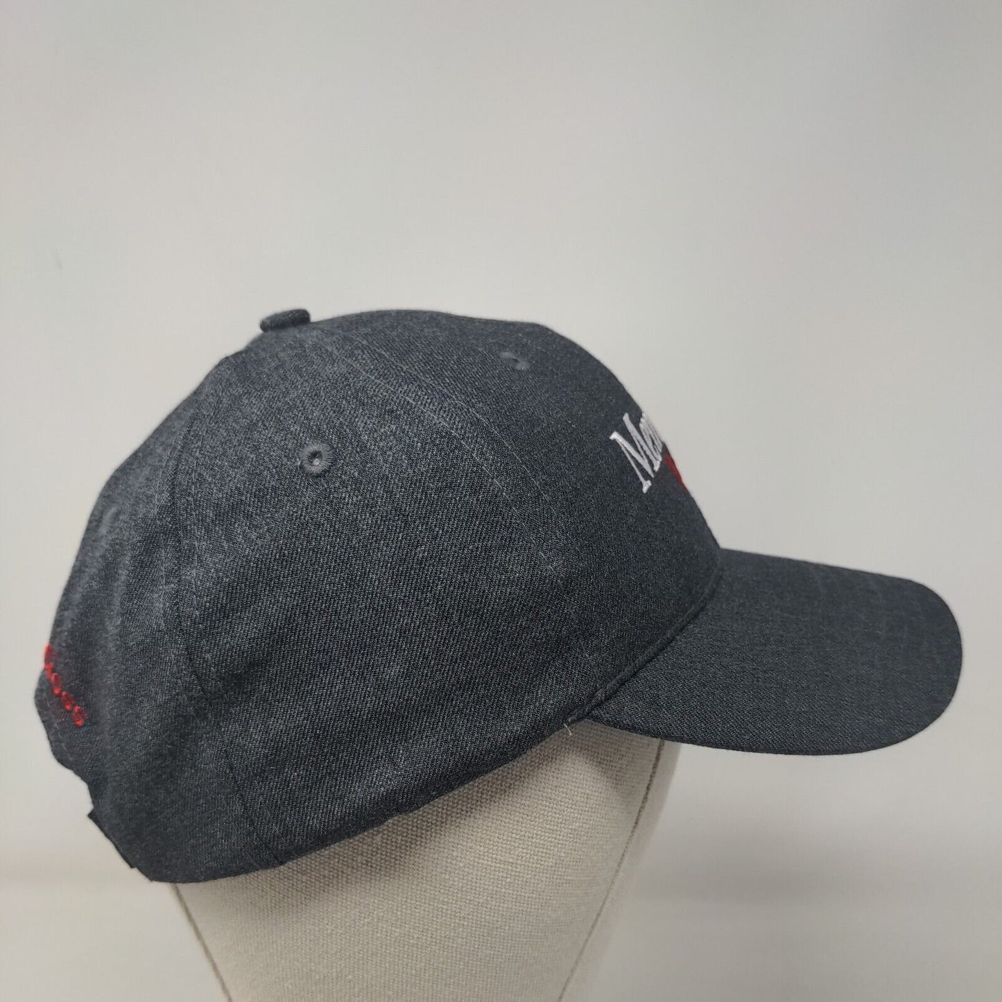 Members For Life American Red Cross Strapback Hat Gray One Size Embroidered