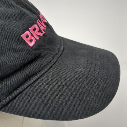 Bravo Slideback Hat Black One Size Solid Embroidered Port & Company