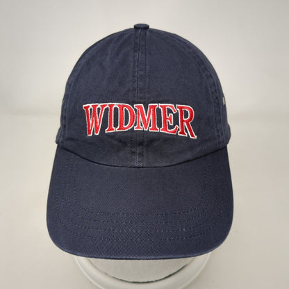Widmer Slideback Hat Blue One Size Adjustable Embroidered 6 Panel