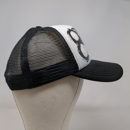 8th Man Fiji Snapback Mesh Back Trucker Hat Black OSFA Colorblock