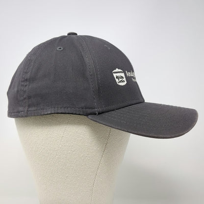 New Era Baseball Cap Gray M Amalgamated Sugar White Satin Stretch Fit Hat