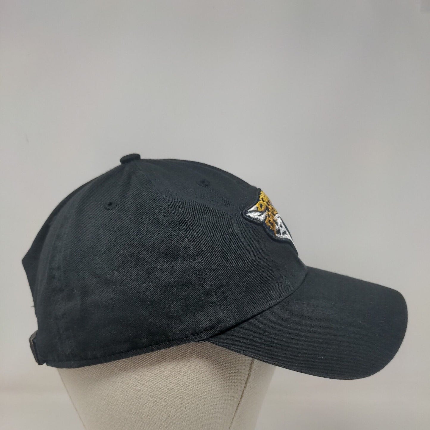 '47 Brand Men's Slideback Hat Black OSFA Embroidered Jacksonville Jaguars Logo