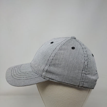 Unbranded Slideback Hat Multicolor OSFM Adjustable Pinstripe Vented Holes