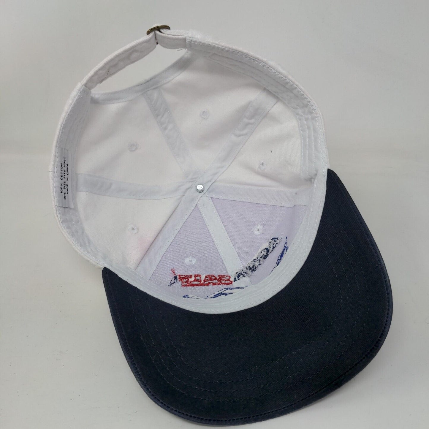 Agua Salt Slideback Hat Multicolor OSFM Adjustable Embroidered 6 Panel Cotton