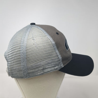 Buck's Bags Baseball Cap Gray Black Silver One Size Western Trailers Truck Hat