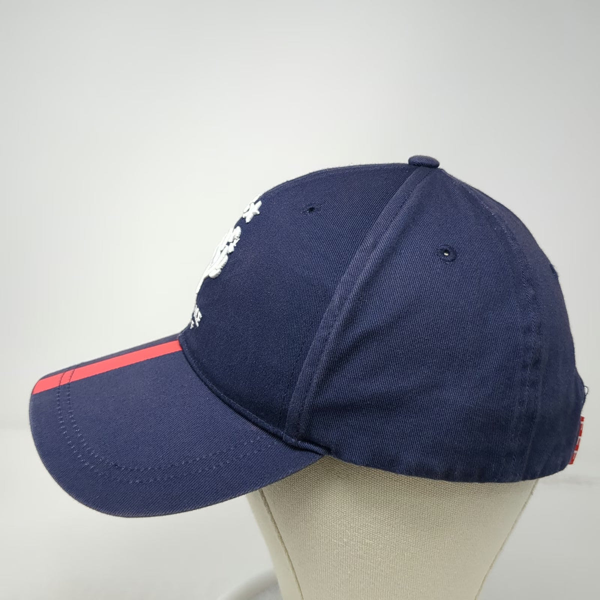 France National Team Soccer FFF Blue Cap One Size Rooster 2 Stars Strapback Hat