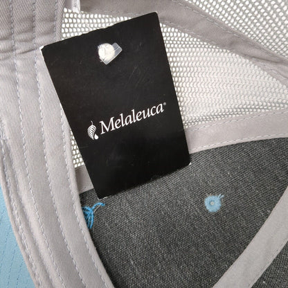 Melaleuca Snapback Mesh Back Trucker Hat Blue M-L Richardson W/Tags