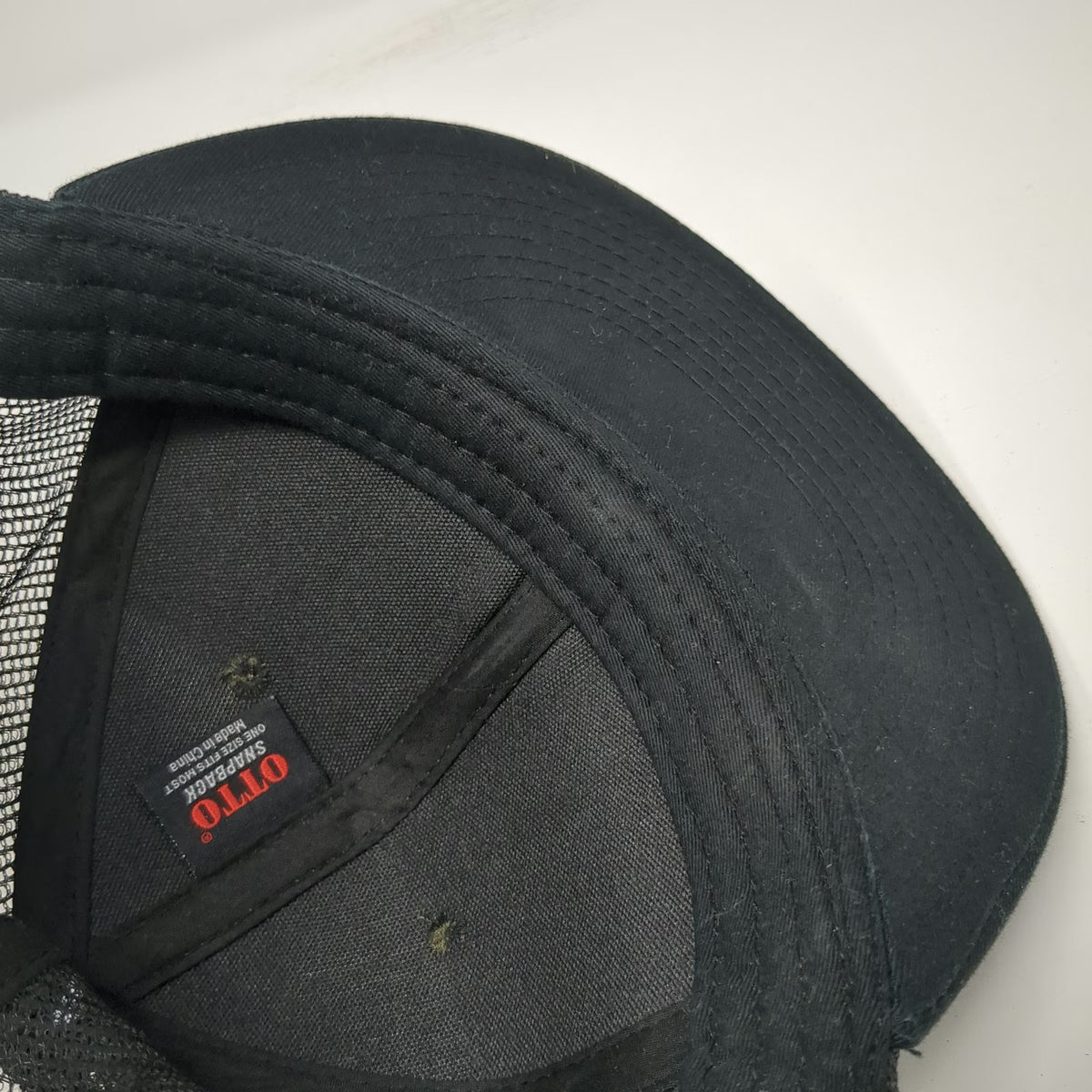 Otto Trucker Hat Green One Size Camo Mesh Back Mountain Patch Play Outside