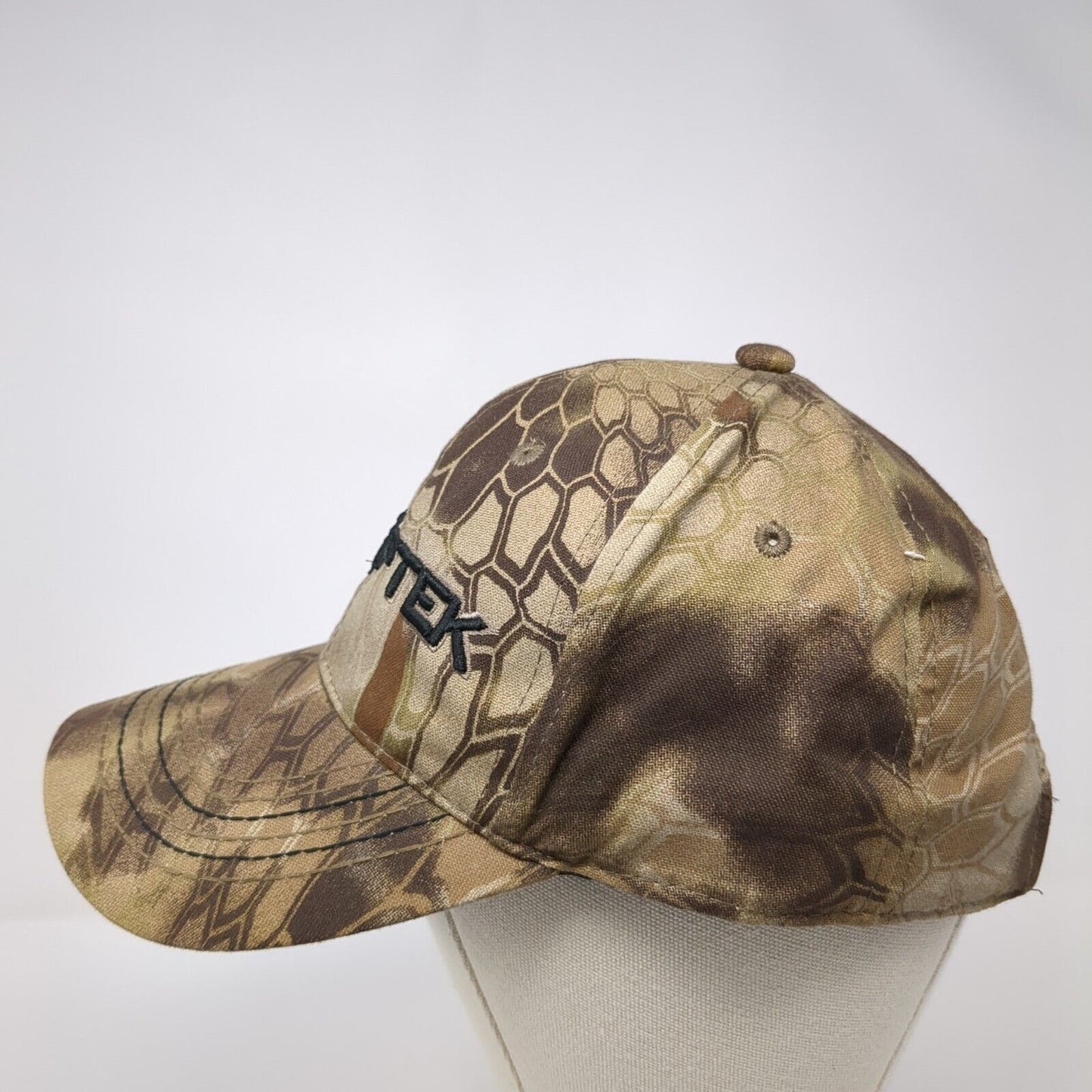 Kryptek Strapback Hat Camo One Size USA Flag 6 Panel Outdoor Cap
