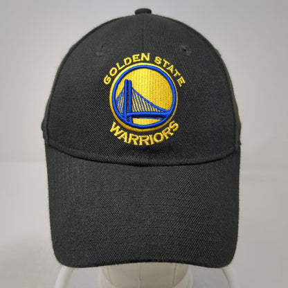 Golden State Warriors NBA New Era Black One Size Hat 9FORTY Adjustable Strapback